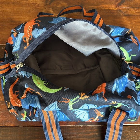 Pottery Barn Kids Dragon Print Overnight Duffle - Picture 3 of 5